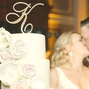 Monogram Cake Toppers